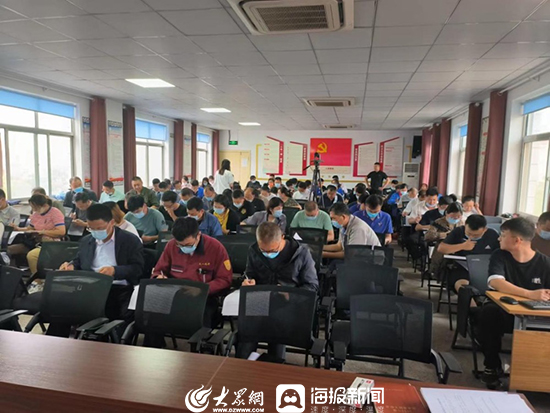 亿博电竞 亿博官网潍坊滨海区大家洼街道召开安全环保培训会推动安全知识入脑入心入行(图3)