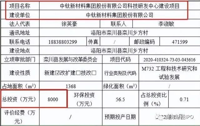 亿博电竞 亿博官网中钛集团IPO：大供应商环保处罚不断募投项目数据“打架”(图4)