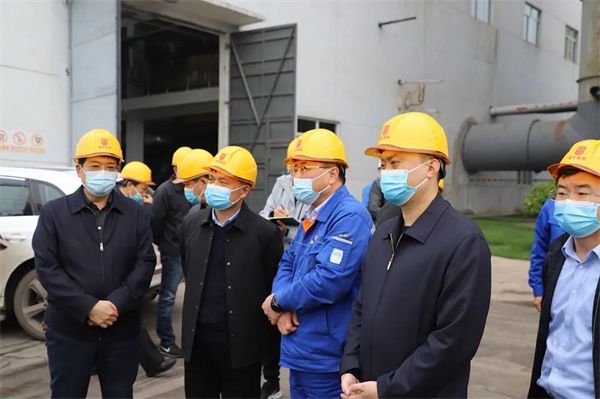 亿博电竞 亿博官网侯马市委副书记、市长尹明星莅临建邦铸造公司调研(图2)