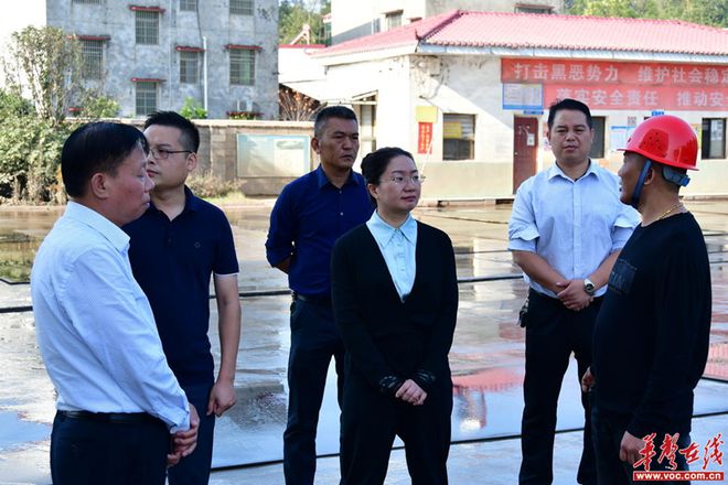亿博电竞 亿博官网湘潭市丨雨湖区领导督查辖区企业安全生产工作(图1)