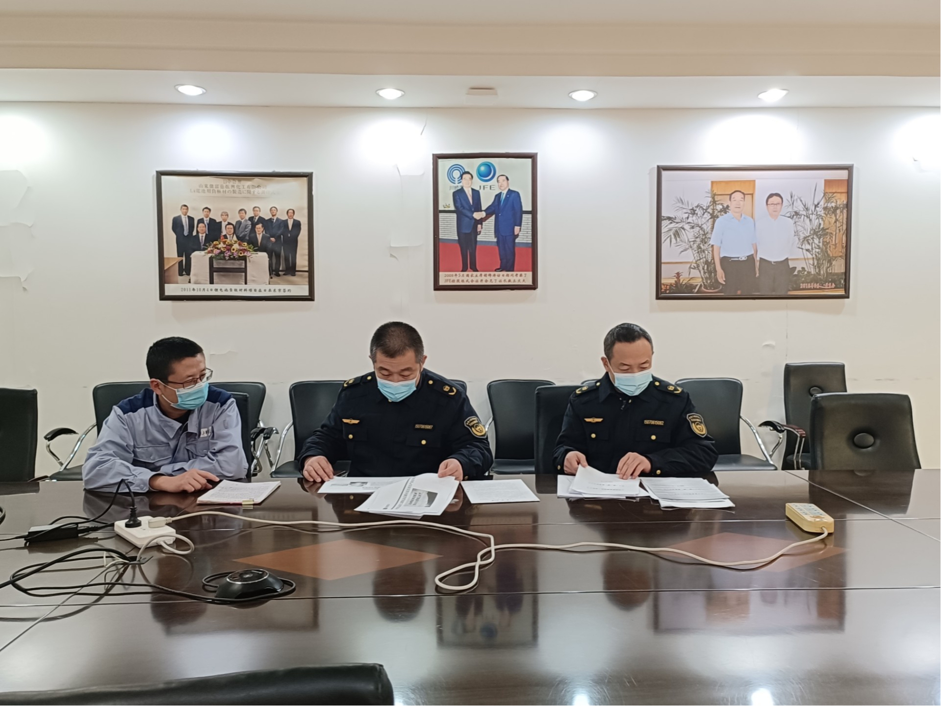亿博电竞 亿博官网开展安全环保教育！昌乐督导企业做好开工第一课(图1)