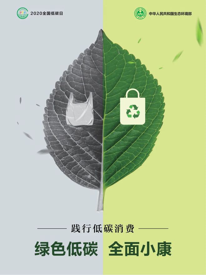 生态环境部2亿博电竞 亿博官网020年“全国低碳日”宣传画新鲜出炉啦(图4)