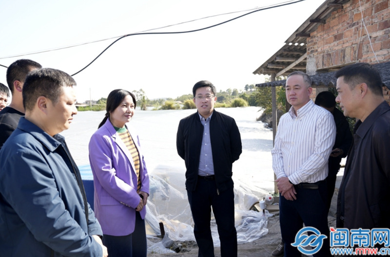 长泰区领导调研耕地保护和生态环保亿博电竞 亿博官网工作并开展巡河(图1)