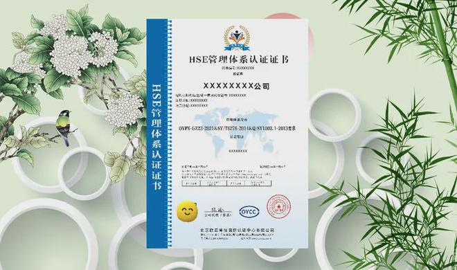 亿博电竞 亿博官网健康、安全与环境管理体系HSE认证详解(图2)