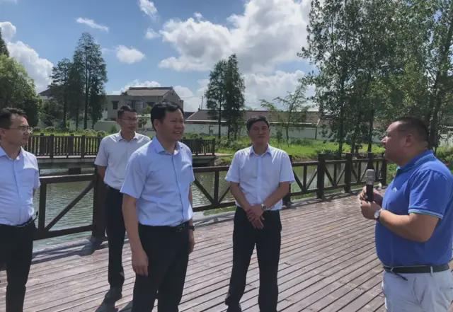 「贯彻代会精神」京泰路街道亿博电竞 亿博官网赴滨江镇学习考察安全环保工作(图1)