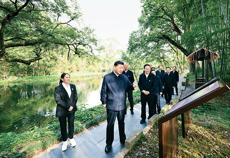 以美丽亿博电竞 亿博官网中国建设全面推进人与自然和谐共生的现代化(图2)
