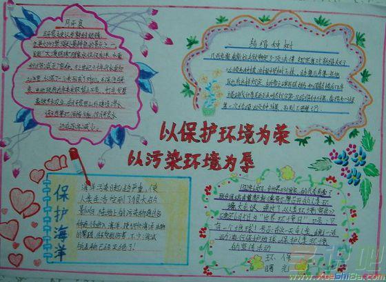 环保节能手抄报亿博电竞 亿博官网(图5)
