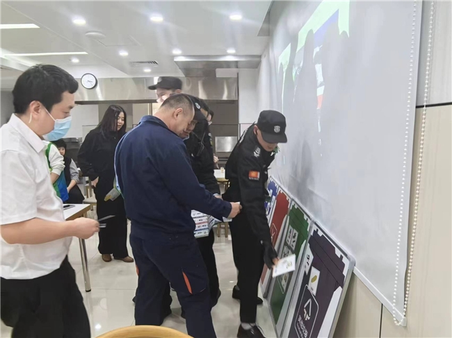 白纸坊街道丨垃圾分类亿博电竞 亿博官网进单位 人人支持和参与(图4)