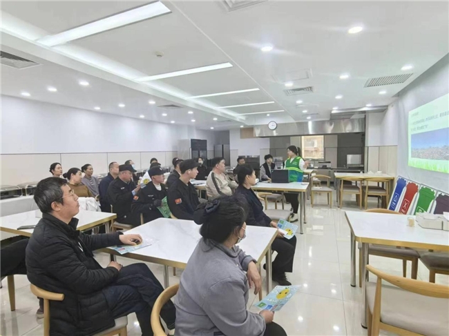 白纸坊街道丨垃圾分类亿博电竞 亿博官网进单位 人人支持和参与(图5)