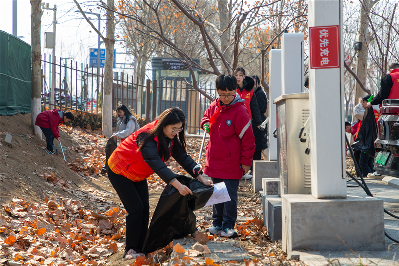 暖春学雷锋 文明实践雄安在行动亿博电竞 亿博官网(图6)